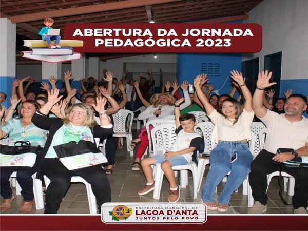 Nesta segunda-feira (27/02/2023), abertura da Jornada Pedagógica - 2023.